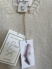 Nwt Jessica Simpson Crochet Knit Pant Set With Top 2 Piece Womens Size Large