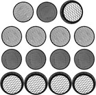20pcs Classifier Sifting Pan Outdoor Gold Panning Soil Sifter Sieve Mesh Screen