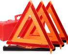 Emergency Warning Triangle Dot Approved Reflective Safety Roadside Kit For Car