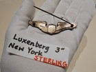 Authentic Wwii    luxenberg New York    3    Air Corps   Pilot Wings   Sterling