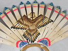 Great Old Original Apache Gan Dance Head Dress 19 1 2  Tall X 24 1 2  Across