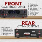 Pyle Home Theater Wireless Bt Streaming Receiver Amplifier 2x30watts