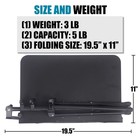 Gleam Sheet Music Stand Lightweight With Carrying Bag - Portable For Children   