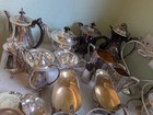 Large Job Lot Vintage Silver Plated Items - Teapot  -   Etc   2