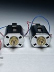  2  Vintage 1960s Mabuchi Japan Cox Slot Car Chrome Ft-36d Can Drive Motor 1 24