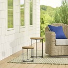 Acacia Top Plant Stand 2 Pack Free Shipping 
