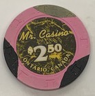 Mr Casino  2 50 Casino Chip - Roaming Charity Casino Ontario Canada H c