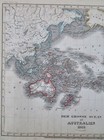Pacific Ocean Australia New Zealand Hawaii Indonesia C  1849 Detailed Meyer Map