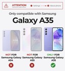 Dexnor Full Body Case For Samsung Galaxy A35 5g With Camera Cover Shockproof