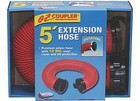 Valterra D04-0112 5  Ez Coupler Red Rv Sewer Extension Hose W  Fittings