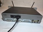 Cisco 1941w-a k9 Integrated Services Router Wireless Wifi 2 4 5ghz Powers On