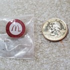 Mcdonald s Corporation Safety Award Pinback Button Round 1 Inch Logo Vintage