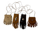 10 Piece Wholesale   Small Leather   Suede   Medicine Small Bag   Assorted   New