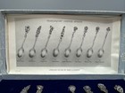 Harlequin By Reed   Barton Sterling Silver 5 1 8  Set Of 6 Coffee Spoons