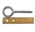 Harrier Hardware Stainless Steel Screw Eyes  3 8 X 4-7 8-inch  3-pack In 