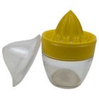 Prepara Glass Citrus Juicer With Lid  Yellow - Used