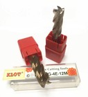 Klot Hrc60 Ticn Coated Solid Carbide End Mill 6mm-10 5mm 4-flute 50-200mm Cnc