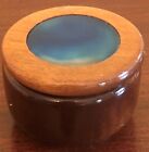 Small Wooden Jewelry Ring Trinket Box Made In Brazil