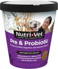 Nutri-vet Pre And Probiotic For Dogs Digestive Health Support 120 Soft Chews