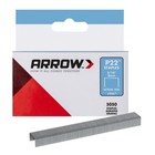 Arrow Fastener 225 Steel 24 Ga  P22 Medium Crown Staples 5 16lx7 16w In  20 Pack