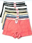 6 Boyshorts Sports Sexy Short Panties Undies Shortie Underwear Plus Size Xl-3xl