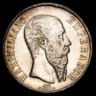  M  xico - Maximilian I 1 Peso  27 15g  1866 M  xico Km-388 1 Ebc 