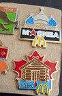 Vintage Mcdonald s  around The World  Promotional Pins 90s