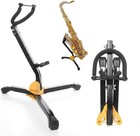 Folding Saxophone Stand For Alto Sax  Alto Tenor Sax Stand  Adjustable Metal    