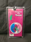Vintage Telling Time With Barney Water Resistant Watch  teach Me Time Book  New