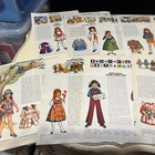 Vintage 1970s Lot Of 15  Betsy Mccall   s Magazine Paper Dolls   Bonus Lot1