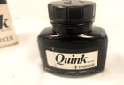 Parker Quink Solv -x Black Ink Bottle 3 4 Full