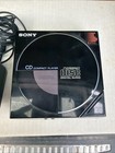 Vtg Sony Discman D-5 Black Portable Cd Digital Audio Compact Player Tested