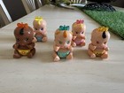 Vintage  c  2003 Tomy My Little Baby Interactive Toy Tested Works Rare Set Of 5