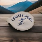 Vintage Wilson Christy Sports Tennis Racquet Cover Sports Rare Zip White