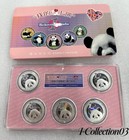 5pcs Set-the Panda In My Heart-souvenir Of China-panda Medal 40mm