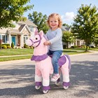 Ride On Horse For Kids 2  Years  29 5  Height Ride On Pony  Pink
