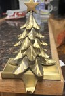 Unbranded Cast Iron Christmas Tree Stocking Holder  6 5  Bronze