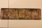 1948 French Diesel Electric Brass Railroad Locomotive Name Plate Gaston Moyse