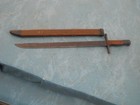 Ww2 Japanese Arisaka Rifle Late War Type 30 Bayonet W Scabbard Hikari Seiki