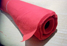 Red Fabric Carpet Runner For Party wedding special Events 24  X 15  Feet 5 Yards
