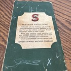 Singer Sewing Machine Instruction Booklet 66-16 Vintage 1940 s Vguc