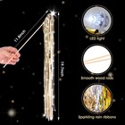 100 Pcs Wedding Wands Light Up With Led Tinsel Wedding Streamers For Wedding    