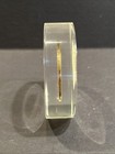 Vintage 1977 Commemorative Coin Lucite Acrylic First National Bank Fort Worth
