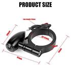 2x Black Motorcycle 41mm Front Fork Clamp Bullet Led Turn Signals Blinker Light