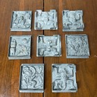 Lot Of 8 Vintage 90s Toymax Metal Molds Creepy Crawlers Insects Body Parts Vtg