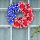 America Theme Seasonal Wreath For Front Door Or Porch  Artificial