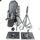 Neewer Led Video Light Panel Dimmable Bi-color Lighting Kit 2-pack 11 3      Stand