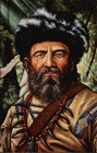 Fdc Jim Bridger First Day Of Issue Usps Chrome Postcard 19c Stamp Vintage