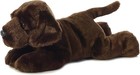 Aurora Max Chocolate Lab Dog Plush Toy Stuffed Animal Flopsie Puppy 12 5    Brown