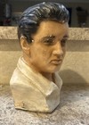 Elvis Presley  Collectable Chalkware Bust - Vintage 1970s